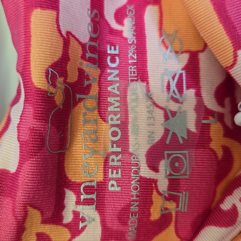 Vineyard Vines Performance Whale Outline Print Leggings, Womens Size Large, New - Picture 4 of 6